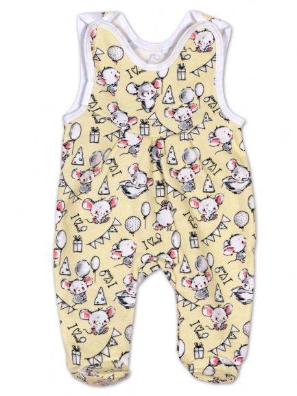 Ползунки длинные детские на кнопках