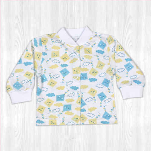 Кофта детская на кнопках воздушный змей