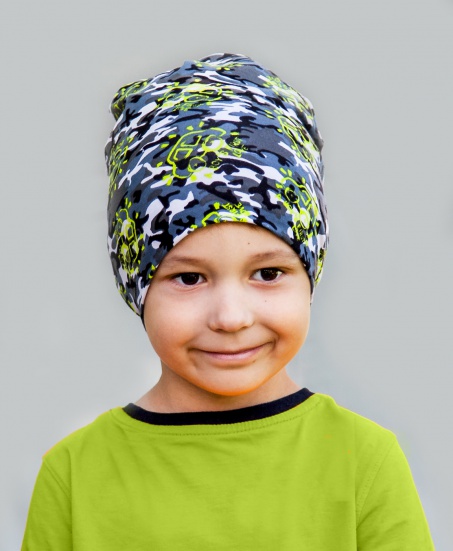 Шапка серый