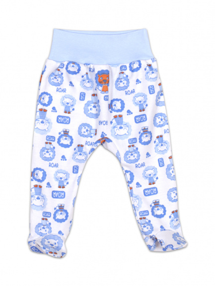 Ползунки на рибане лев/синий