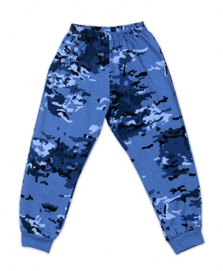 Брюки синеголубой