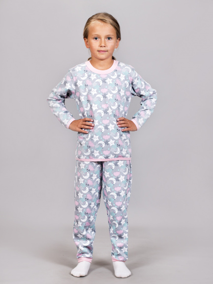 Пижама начес для девочек