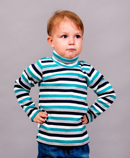 Водолазка полоска изумруд-серый