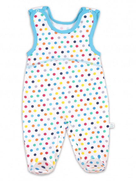 Ползунки детские на кнопках горох/средний