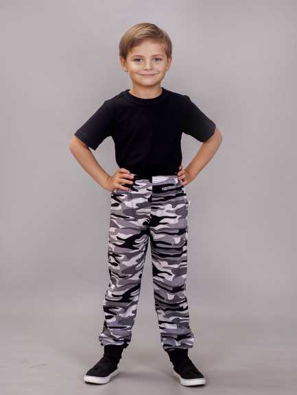 Брюки город/серый