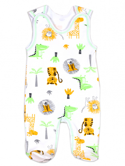 Ползунки детские на кнопках Африка