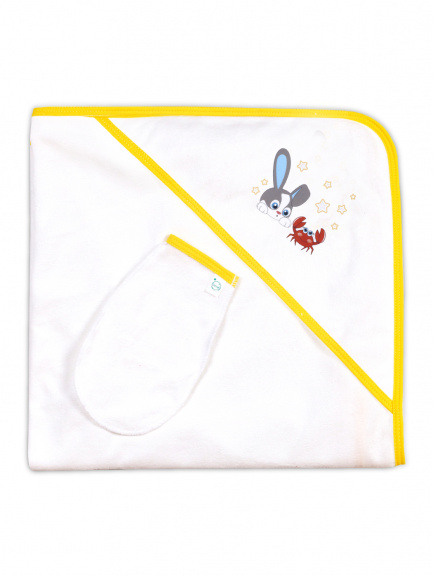 Пелёнка купальная с рукавичкой не тот