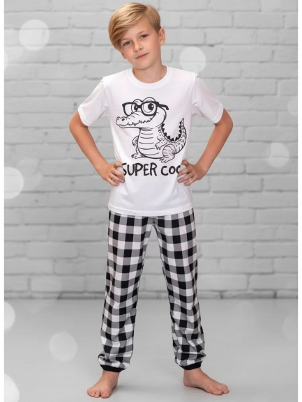 Пижама для детей ПЖТ-210 крокодил