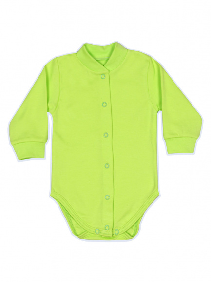 Боди для детей однотон салат