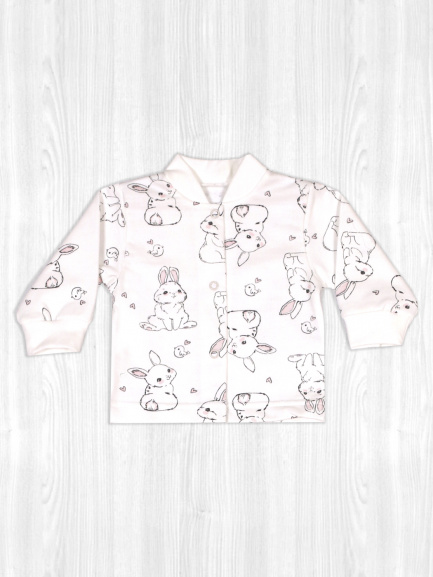 Кофта для новорожденного кролики/милые