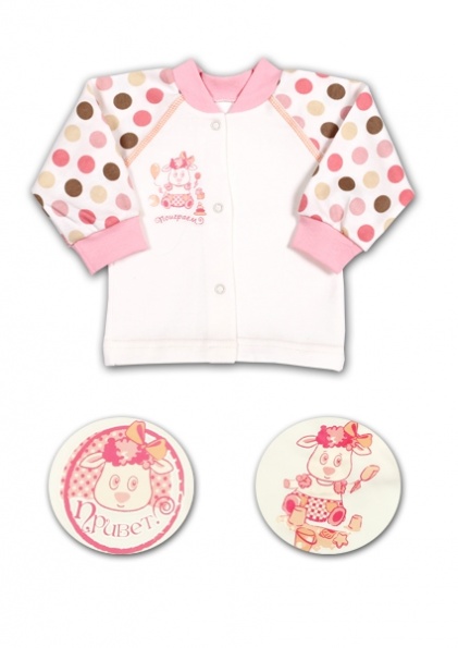 Кофта для новорожденного Овечка