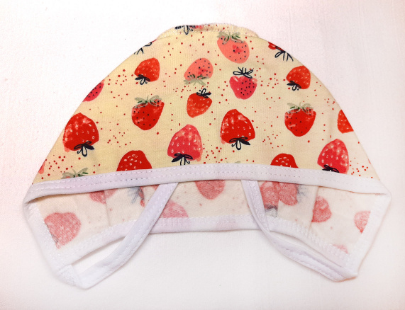 Чепчик для новорожденного с начесом