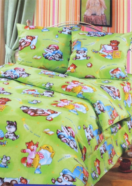 Набор детского постельного белья в кроватку 110*140