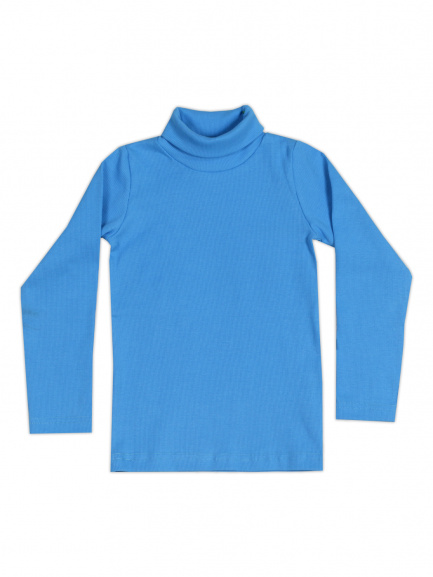 Бадлон однотонный синий