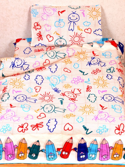 Комплект постельного белья 110*140