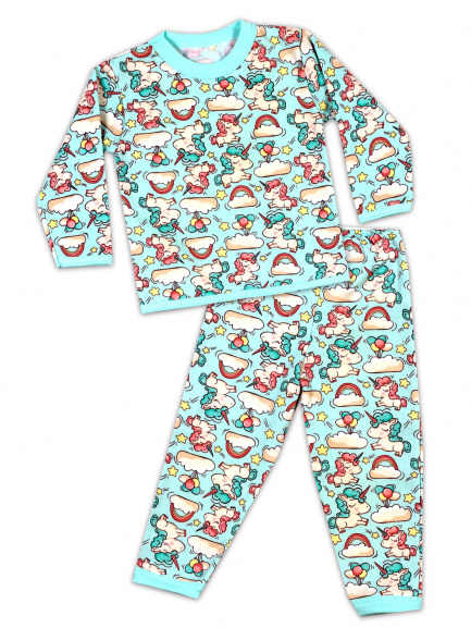 Пижама для девочек футер