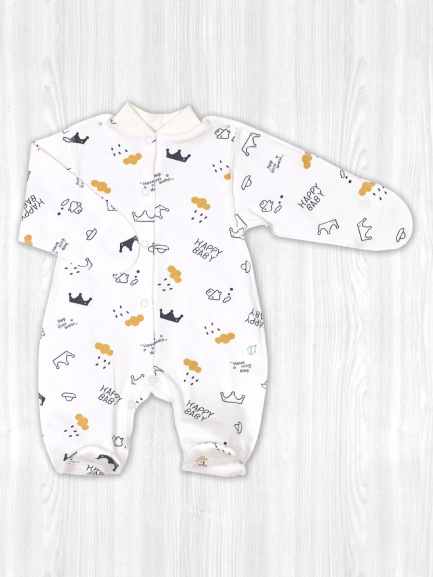 Комбинезон "Крошка" счастье/желтый