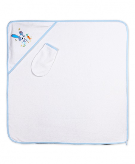 Пелёнка купальная с рукавичкой