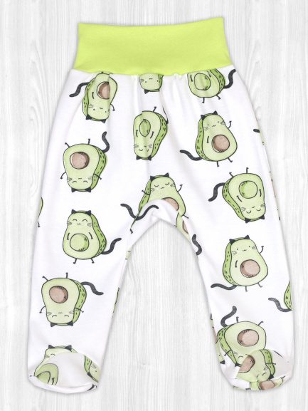 Ползунки на рибане кот/авокадо