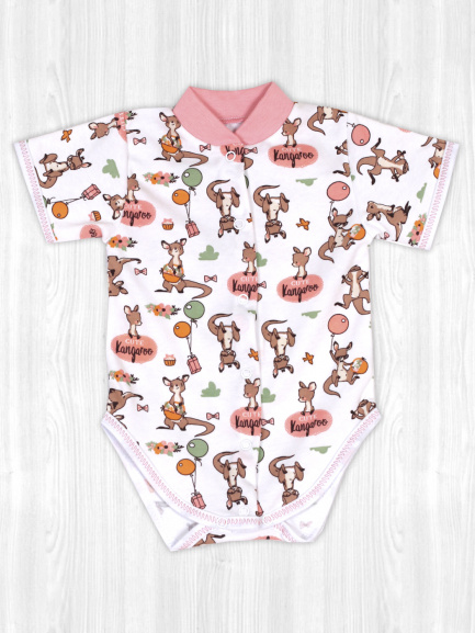 Боди для новорожденных кенгуру