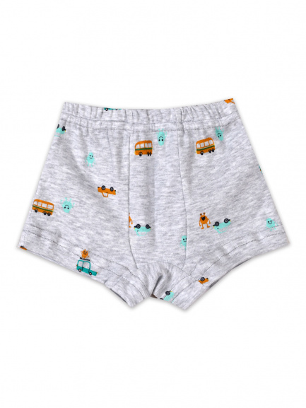 Трусы-боксеры меланж/монстры