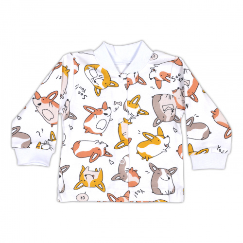 Кофта для новорожденного корги