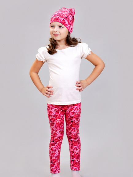 Леггинсы розы/пинк