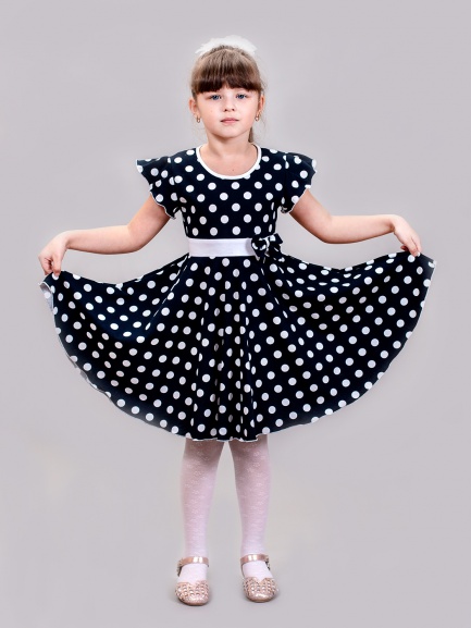 Платье детское черненький