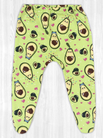 Ползунки на резинке ППг88 (ПрНЧ14ТУ) зеленая/фантазия