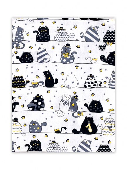 Наволочка 40*60см Н60 Коты