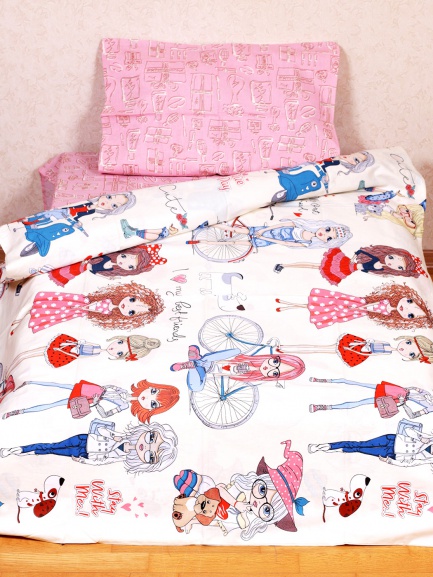 Комплект постельного белья 110*140