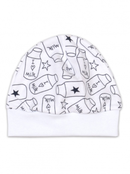 Шапочка детская "молоко"