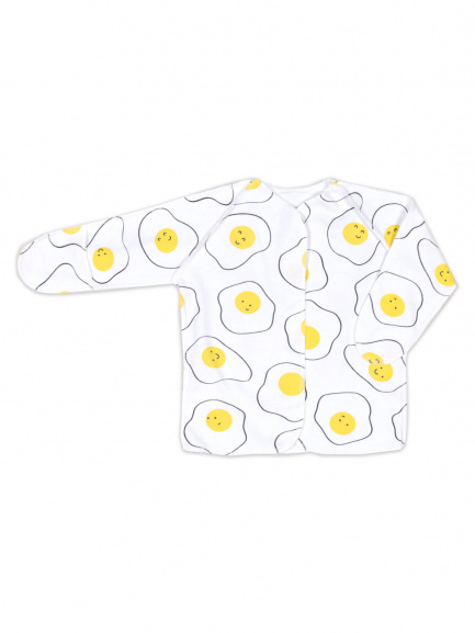 Распашонка о/з рук. на кнопках интерлок