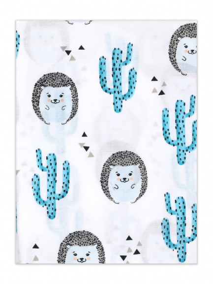 Пеленка муслин двойной ёжик