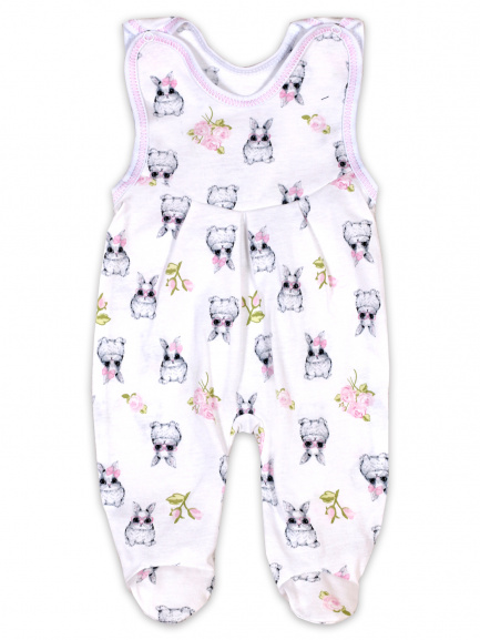 Ползунки на кнопках для новорожденных пушистики