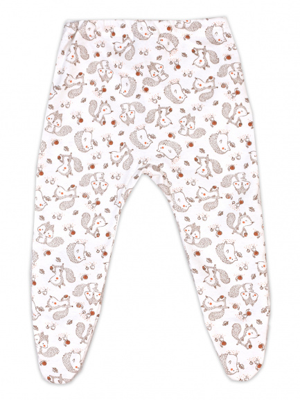 Ползунки детские на резинке белочка