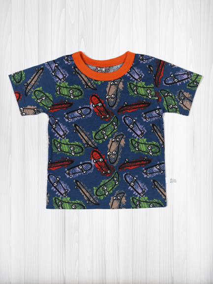 Футболка для мальчиков скейт