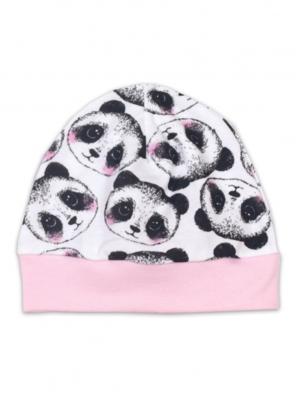 Шапочка детская "Панда/белый"