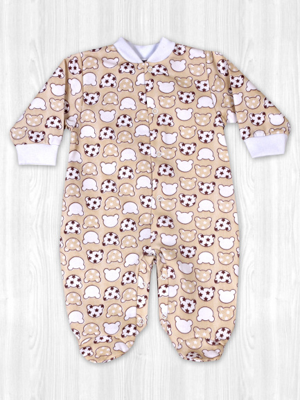 Комбинезон начес мишки/звездочет