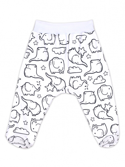 Ползунки на рибане Слоны