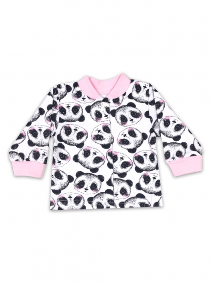 Кофта для новорожденного панда/белый